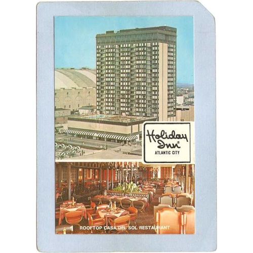 New Jersey Atlantic City Holiday Inn Boardwalk At Missouri Ave 2 View~3084