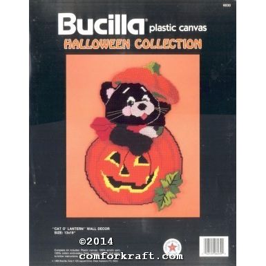 Cat O' Lantern Wall Decor 6030