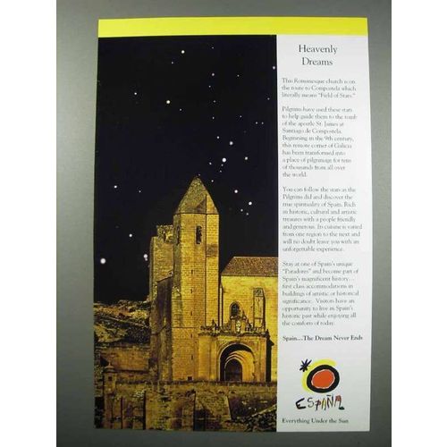 1990 Spain Tourism Ad - Heavenly Dreams