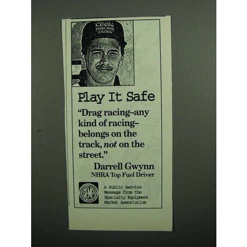 1990 Specialty Equipment Market Ad - Darrell Gwynn