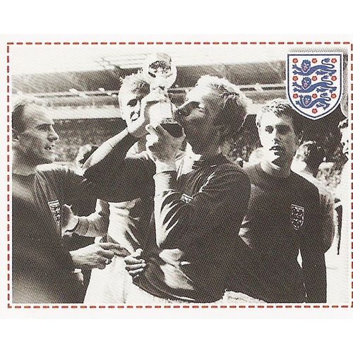 Topps ENGLAND 2012 Stickers: No.132 - World Champions 1966: England with trophy