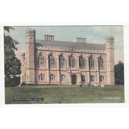Victoria College Jersey Postcard Channel Islands J Welch & Sons