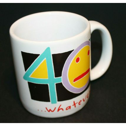 Gifts for 40th Birthday Turning 40 "Whatever" Coffee Mug 40th Birthday Gift