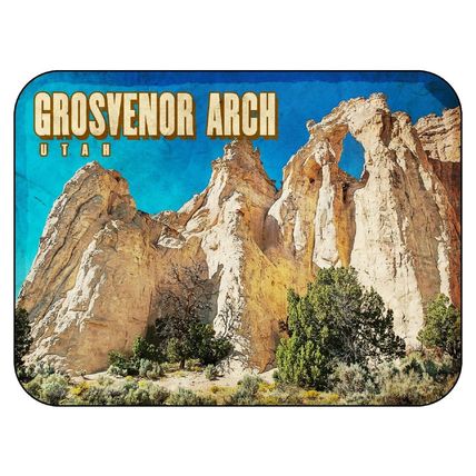 Grosvenor Arch Utah Fridge Magnet