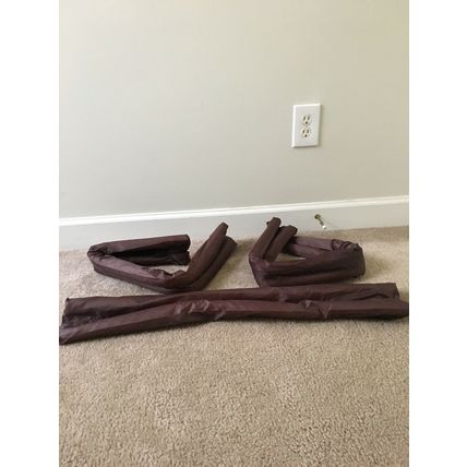 3 Pc Brown Door Draft & Air \ Guard Stopper Winter Fall