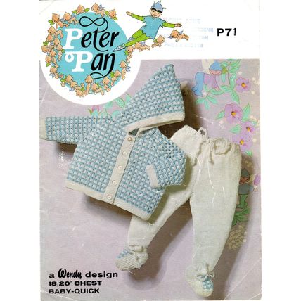Wendy P71 4 ply Vintage Knitting pattern