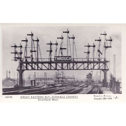 Greenwich Train Railway Station Victorian History RPC Postcard