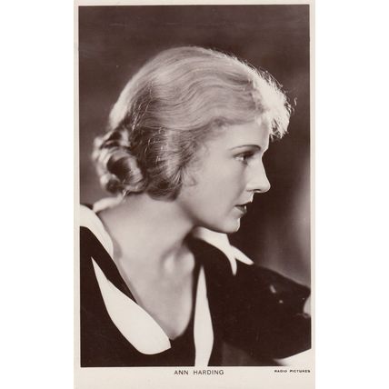 Ann Harding Picturegoer Vintage Photo Postcard