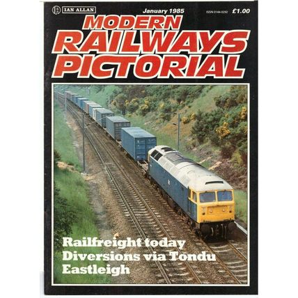 Modern Railways Pictorial Magazine January 1985 (Good)
