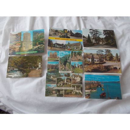 SOMMERSET 60/70S CARDS X 8/POST O.SEA (05/10 )