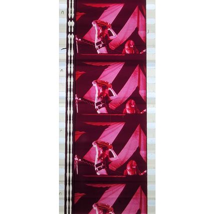 ALICE COOPER. Pk MTP - c057E . 1 STRIP OF 5 - 35MM FILM CELLS.