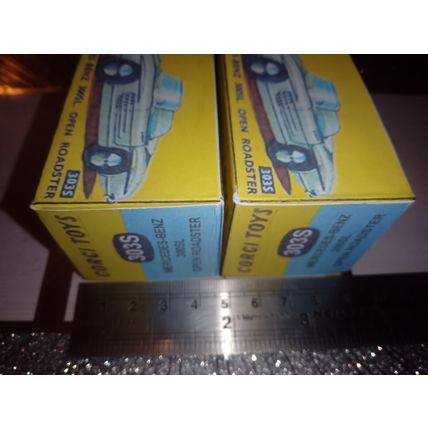 Corgi 303S. MBZ 300SL Roadster Repro/Replica Box
