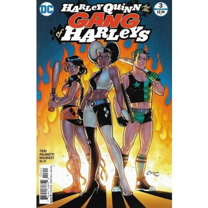 HARLEY QUINN and her GANG OF HARLEYS # 3 : DC COMICS : 2016 : vf+ (8.5)