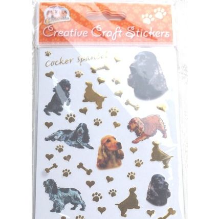Dog breed craft stickers many breeds available 29 designs peel and stick