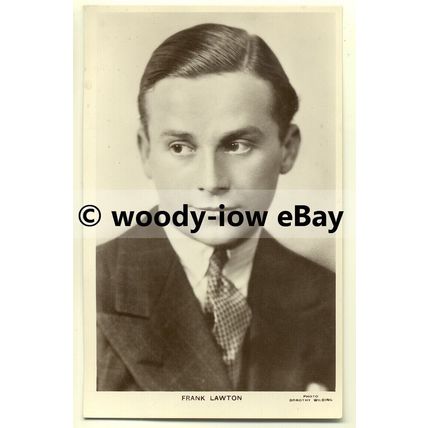 b1902 - Film Actor - Frank Lawton - postcard Picturegoer no 494