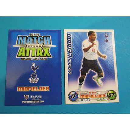 Aaron Lennon - Tottenham Hotspur - Match Attax 2008/09 Football Card