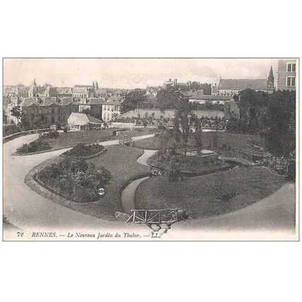 35 - Rennes - LE NOUVEAU JARDIN DU THABOR