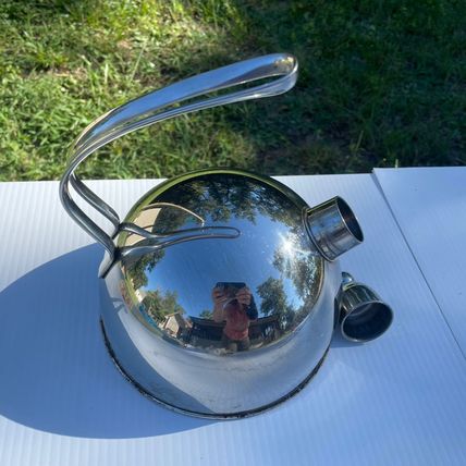 BEKA Germany est1899 Stainless Steel Whistle Teakettle Electric Stove Compatible