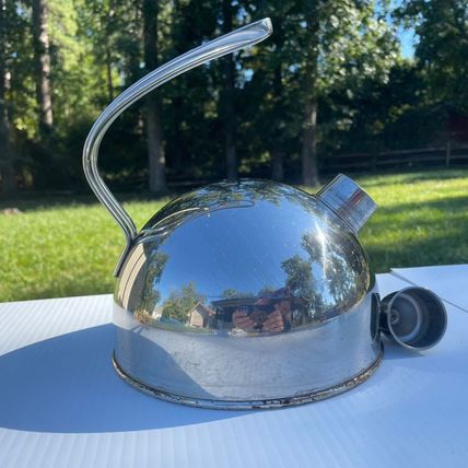 BEKA Germany est1899 Stainless Steel Whistle Teakettle Electric Stove Compatible
