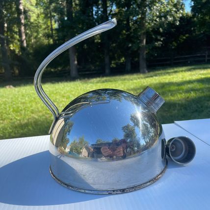 BEKA Germany est1899 Stainless Steel Whistle Teakettle Electric Stove Compatible