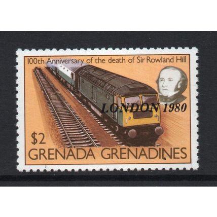 Grenada Grenadines - 1980 - $2 London 1980 Stamp Exhibition (sg394) MNH