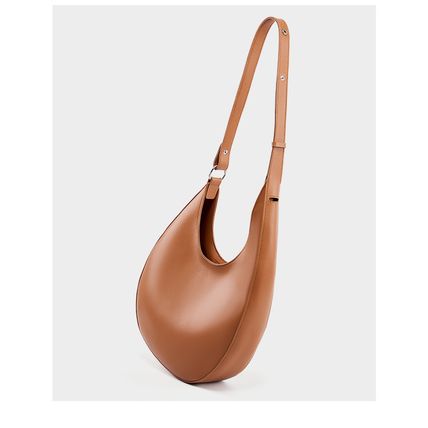 Women Tote Bag Handbags Genuine Leather Fashion Hobo Shoulder Bags Brown