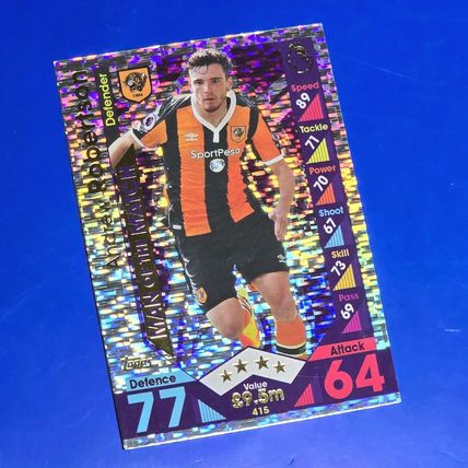 Andrew Robertson Man Of Match Attax 2016-2017 Hull City 16/17 MOTM 415
