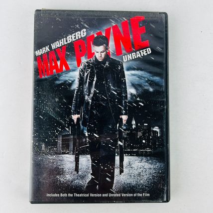 Max Payne DVD Unrated Mark Wahlberg, Mila Kunis
