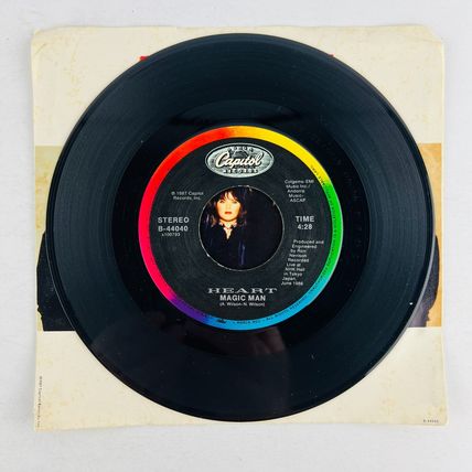 Heart – Who Will You Run To / Magic Man 45RPM Single Record 7" Vinyl 45 RPM