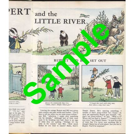 Rupert the Bear Daily Express 1975 Annual Hardback