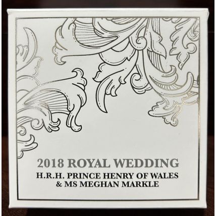 1 Oz Silver Proof Collectible 2018 Royal Wedding You Will Receive # 1347 Of 5000