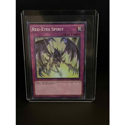 Red-Eyes Spirit - DRL2-EN020 - Super Rare - 1st Edition Dragons of Legend 2 Yu-G