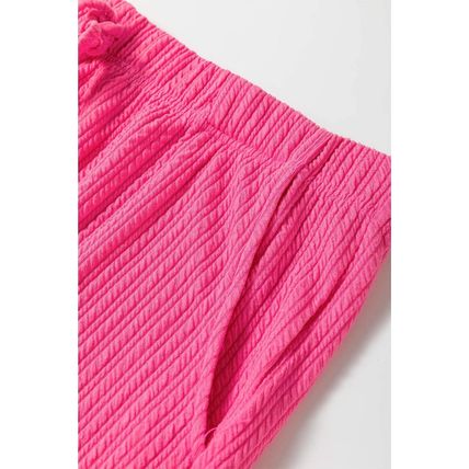 Rose Red Textured Hoodie and Shorts Plus Size Two Piece Set