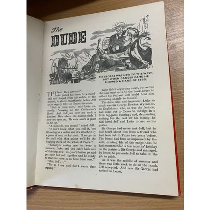 1956 "RIDERS OF THE RANGE ANNUAL 1" EAGLE COWBOYS WESTERN HB BOOK (P5)