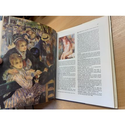 1975 "THE COLOR ENCYCLOPEDIA OF WORLD ART" 1.5kg USA HEAVY HARDBACK BOOK (P8)