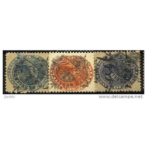 1900 3 different values - #2 fine used (o)