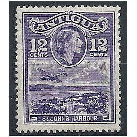 Antigua 1953 SG128 12c Violet Fine Mounted Mint ...