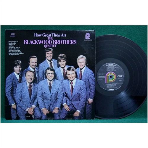 Blackwood Brothers - How Great Thou Art - CAS 2601 - EX+
