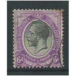 south africa stamps sg11 6d used d