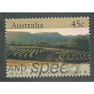 AUS 1992 45c 'VINEYARDS -NSW' FINE USED (EBID35-742)