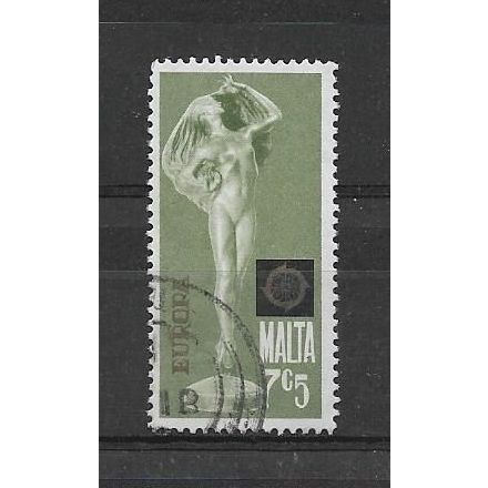 Malta.SG526 7c 5 "Vetlina" (sculpture by A.Sciortino).Fine Used.Mar17