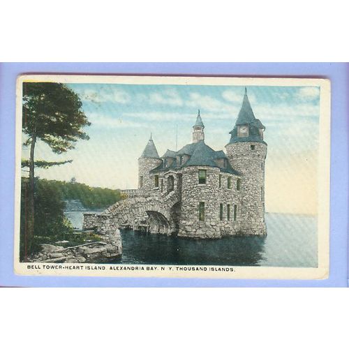 New York Alexandria Bay Thousand Islands Bell Tower Heart Island View Larg~94
