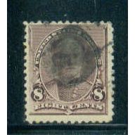Used 225 8c William T. Sherman Barely Clears C0088