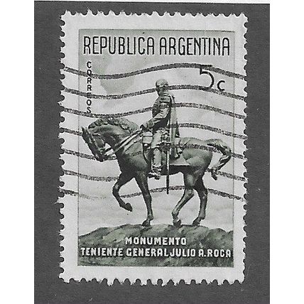 ARG 1941 5c 'STATUE OF GEN. ROCA' FINE USED (EBID79-121)