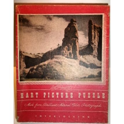 1940s Hart New Mexico Picture Puzzle 300-500 pieces