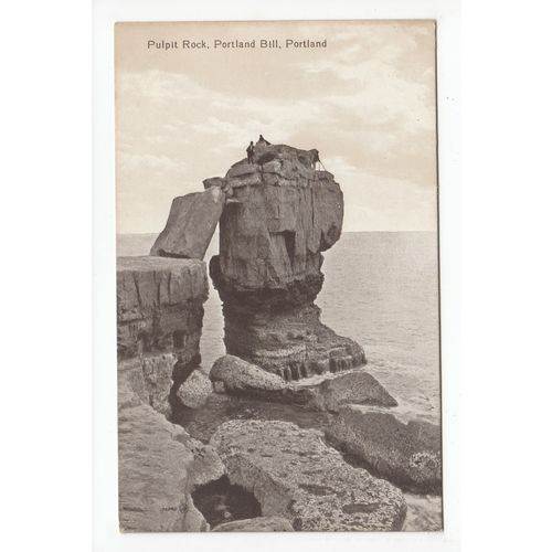 Pulpit Rock Portland Bill Postcard Dorset 76940