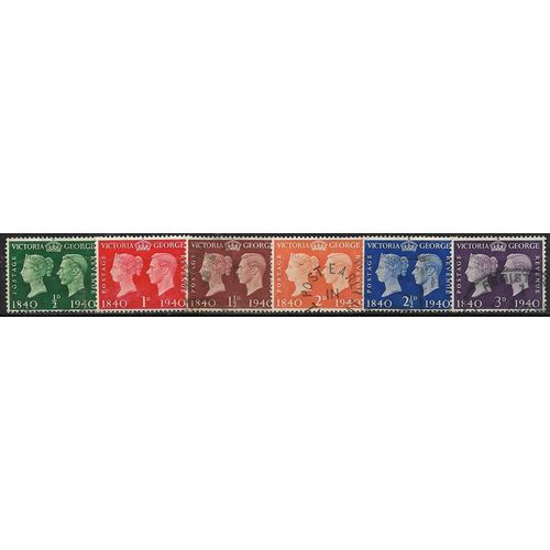 1940 SG 479/484 - #2 fine used (o)