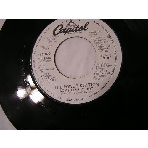 The Power Station Promo 45-SOME LIKE IT HOT STEREO