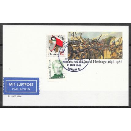 USA LETTRE - ENTIERS POSTAUX REF 2 ( USED )