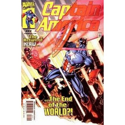 Captain America (Vol 3) # 022 VFN+ ORIG US COMICS